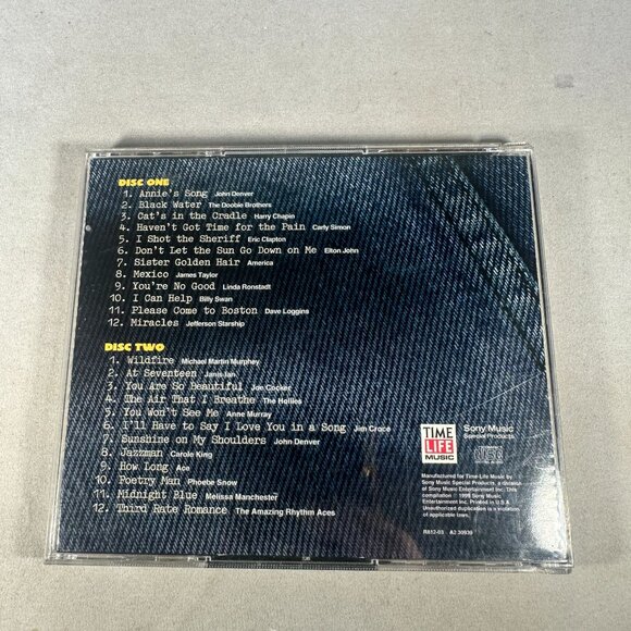 Singers And Songwriters 1974-1975 Time Life CD Set 2-Disc Compilation Music - Picture 2 of 4